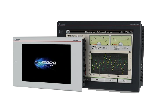 Interfaz HMI Mitsubishi GOT2000 Serie GT25